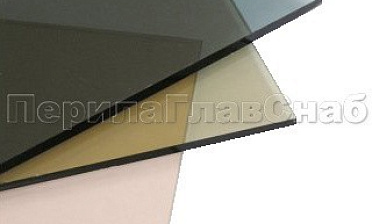 Стекло ромбы 8 мм, серое в массе, без вырезов С-8025 купить в Екатеринбурге