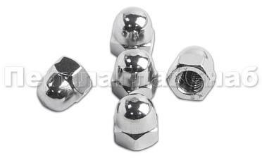 Колп. гайка нерж. М8  (DIN 1587.А2) М-3316 купить в Екатеринбурге