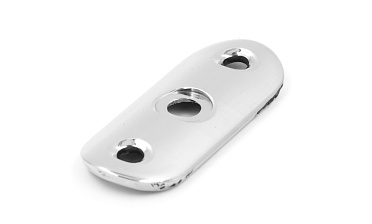 Лодочка (ложемент) под поручень Ø50.8 мм, литой, полированный, нержавеющая AISI 304 k046-50 купить в Екатеринбурге Лодочка (ложемент) под поручень Ø50.8 мм, литой, полированный, нержавеющая AISI 304 k046-50 купить в Екатеринбурге