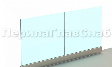 Ограждение без поручня на профиле купить в Екатеринбурге