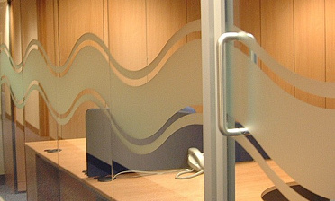 Cтеклянные перегородки - вариант 2 купить в Екатеринбурге