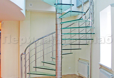 Стеклянные лестницы купить в Екатеринбурге