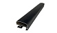 Трек для раздвижной системы на G-профиле, длина 3000мм, черный t408-3 BL