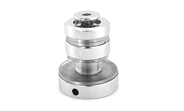 Крепление трека 30х10 к стеклу, AISI 304 полированная t449 PSS купить в Екатеринбурге