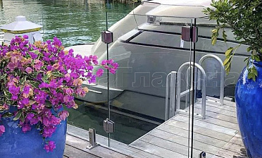 Стекло на креплениях: одностворчатые калитки стекло-стекло купить в Екатеринбурге