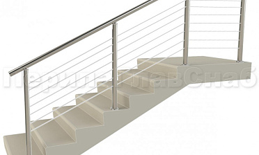 Заполнение из 7ми тросиков (тросик в оболочке) для крыльца купить в Екатеринбурге