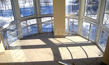 Ригельное ограждение для панорамных окон в Екатеринбурге. Готовые проекты ПерилаГлавСнаб Ригельное ограждение для панорамных окон в Екатеринбурге. Готовые проекты ПерилаГлавСнаб