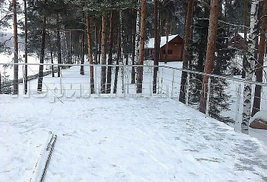 Хромированные перила купить в Екатеринбурге Хромированные перила купить в Екатеринбурге
