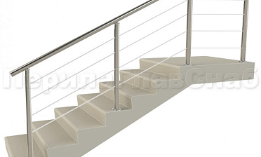 Заполнение из 4х тросиков (тросик в оболочке) для крыльца купить в Екатеринбурге