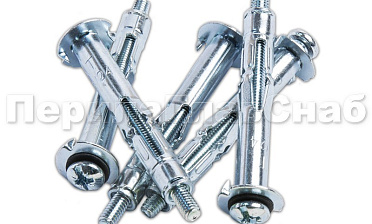 Дюбель-бабочка оц. 4х14 (под однослойный гипсокартон) М-3880 купить в Екатеринбурге