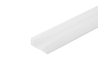 Рассеиватель света для трубы с пазом 24х24, плоский (хлыст 3 метра) k777-3 купить в Екатеринбурге Рассеиватель света для трубы с пазом 24х24, плоский (хлыст 3 метра) k777-3 купить в Екатеринбурге