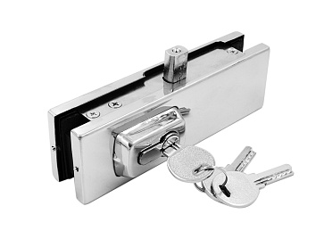 Замки для стеклянных дверей купить в Екатеринбурге