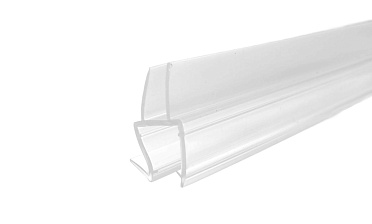 Уплотнитель для стекла в душевую кабину 10 мм, прозрачный, стена-стекло 2200 мм t226 купить в Екатеринбурге Уплотнитель для стекла в душевую кабину 10 мм, прозрачный, стена-стекло 2200 мм t226 купить в Екатеринбурге