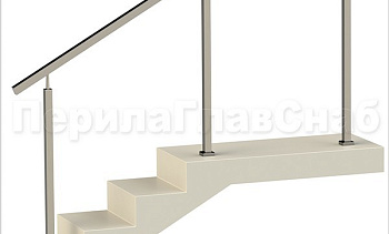 Ограждения без ригелей с квадратным поручнем и квадратными стойками в Екатеринбурге. Готовые проекты ПерилаГлавСнаб Ограждения без ригелей с квадратным поручнем и квадратными стойками в Екатеринбурге. Готовые проекты ПерилаГлавСнаб