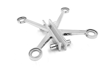 X-спайдер для установки на стеклянное ребро AISI 304 k290-X купить в Екатеринбурге