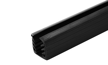 Уплотнитель в поручень с пазом 24х24 под LED ленту на стекло 12мм EPDM (палки 3 м) Фk300 купить в Екатеринбурге Уплотнитель в поручень с пазом 24х24 под LED ленту на стекло 12мм EPDM (палки 3 м) Фk300 купить в Екатеринбурге