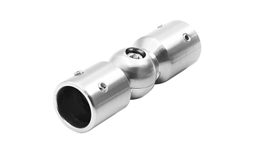 Соединитель труба-труба произвольный угол, нерж. шлифованный t915 SSS купить в Екатеринбурге