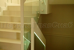 Поручни, перила и ограждения с подсветкой в Екатеринбурге. Готовые проекты ПерилаГлавСнаб - фото 24