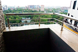 Перила и ограждения из нержавеющей стали с двумя ригелями в Екатеринбурге. Готовые проекты ПерилаГлавСнаб - фото 1