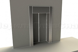 Облицовка лифтовых порталов из нержавеющей стали в Екатеринбурге. Готовые проекты ПерилаГлавСнаб - фото 2