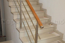 Хромированные перила в Екатеринбурге. Готовые проекты ПерилаГлавСнаб - фото 5