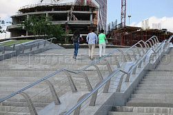 Перила для лестниц из металла в Екатеринбурге. Готовые проекты ПерилаГлавСнаб - фото 3