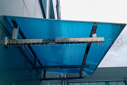 Консольные козырьки и навесы в Екатеринбурге. Готовые проекты ПерилаГлавСнаб - фото 6