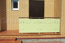 Стеклянные ограждения для улицы в Екатеринбурге. Готовые проекты ПерилаГлавСнаб - фото 4