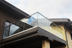 Перила и ограждения для террас в Екатеринбурге. Готовые проекты ПерилаГлавСнаб - фото 18