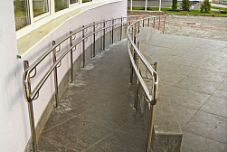 Поручни для инвалидов из нержавеющей стали в Екатеринбурге. Готовые проекты ПерилаГлавСнаб - фото 19
