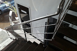 Перила для лестниц из металла в Екатеринбурге. Готовые проекты ПерилаГлавСнаб - фото 17