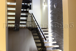 Цельностеклянные ограждения на несущем стекле в Екатеринбурге. Готовые проекты ПерилаГлавСнаб - фото 20