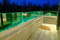 Поручни, перила и ограждения с подсветкой в Екатеринбурге. Готовые проекты ПерилаГлавСнаб - фото 11