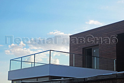 Перила и ограждения для террас в Екатеринбурге. Готовые проекты ПерилаГлавСнаб - фото 26