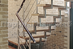 Перила и ограждения из нержавейки и дерева в Екатеринбурге. Готовые проекты ПерилаГлавСнаб - фото 2 Перила и ограждения из нержавейки и дерева в Екатеринбурге. Готовые проекты ПерилаГлавСнаб - фото 2