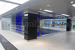 Стеклянные перила для атриумов в Екатеринбурге. Готовые проекты ПерилаГлавСнаб - фото 10