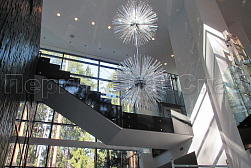 Стеклянные перила для лестниц в Екатеринбурге. Готовые проекты ПерилаГлавСнаб - фото 19