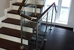 Перила и ограждения из нержавейки и дерева в Екатеринбурге. Готовые проекты ПерилаГлавСнаб - фото 18 Перила и ограждения из нержавейки и дерева в Екатеринбурге. Готовые проекты ПерилаГлавСнаб - фото 18