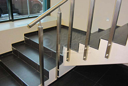 Перила и ограждения с вертикальным заполнением в Екатеринбурге. Готовые проекты ПерилаГлавСнаб - фото 13