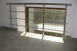 Ограждение на окна из нержавеющей стали в Екатеринбурге. Готовые проекты ПерилаГлавСнаб - фото 22