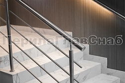 Поручни, перила и ограждения с подсветкой в Екатеринбурге. Готовые проекты ПерилаГлавСнаб - фото 2