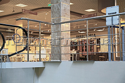 Ограждения из нержавеющей стали с тремя ригелями в Екатеринбурге. Готовые проекты ПерилаГлавСнаб - фото 4