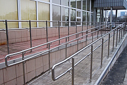 Поручни для инвалидов из нержавеющей стали в Екатеринбурге. Готовые проекты ПерилаГлавСнаб - фото 22