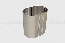 Облицовка колонн нержавеющей сталью в Екатеринбурге. Готовые проекты ПерилаГлавСнаб - фото 3