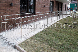 Хромированные перила в Екатеринбурге. Готовые проекты ПерилаГлавСнаб - фото 4