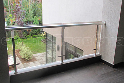 Перила и ограждения для террас в Екатеринбурге. Готовые проекты ПерилаГлавСнаб - фото 19