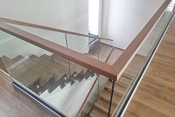 Ограждения для лестниц в Екатеринбурге. Готовые проекты ПерилаГлавСнаб - фото 17