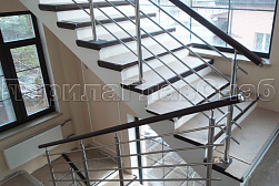 Перила и ограждения из нержавейки и дерева в Екатеринбурге. Готовые проекты ПерилаГлавСнаб - фото 24 Перила и ограждения из нержавейки и дерева в Екатеринбурге. Готовые проекты ПерилаГлавСнаб - фото 24
