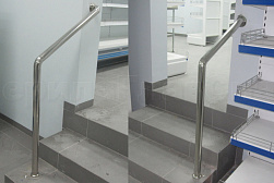 Ограждения и перила без ригелей из нержавеющей стали (без заполнения) в Екатеринбурге. Готовые проекты ПерилаГлавСнаб - фото 1 Ограждения и перила без ригелей из нержавеющей стали (без заполнения) в Екатеринбурге. Готовые проекты ПерилаГлавСнаб - фото 1