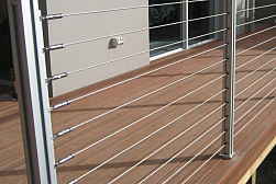 Тросовые ограждения в Екатеринбурге. Готовые проекты ПерилаГлавСнаб - фото 2